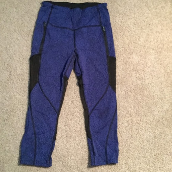 Lululemon Front Zipper Pocket Leggings 